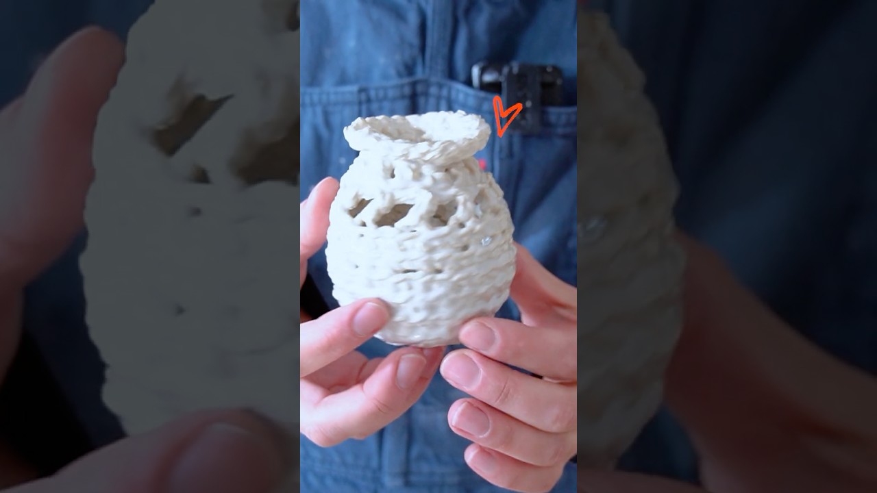 Turning crochet into clay ✨