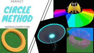 HOW TO MAKE A FULL 100% PERFECT CIRCLE | Roblox | Build A Boat For Treasure