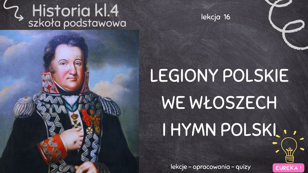 Historia klasa 4 - lekcja 16 - Legiony Polskie we Włoszech i hymn