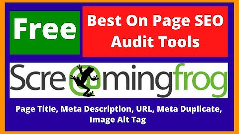 Screaming Frog SEO Spider Tutorial Hindi | Screaming Frog Hindi Tutorial - on page SEO tool 2021