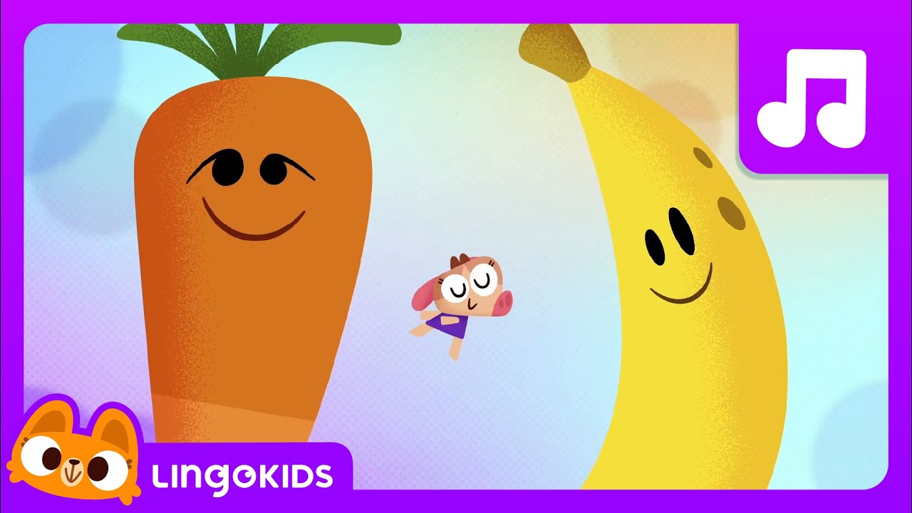 FRUITS and VEGETABLES Song for Kids 🍌🍅🥬 Song for Kids Lingokids YouTube