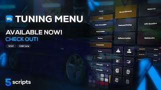 Tuning Menu for FiveM | Vehicle Tuning Script