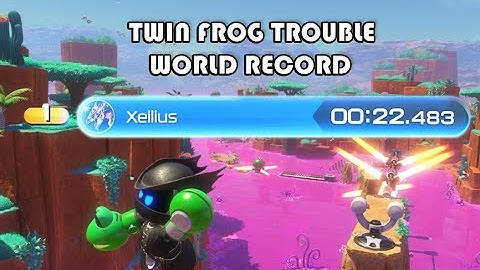 Twin Frog Trouble Speedrun 22.483 (Former) World Record