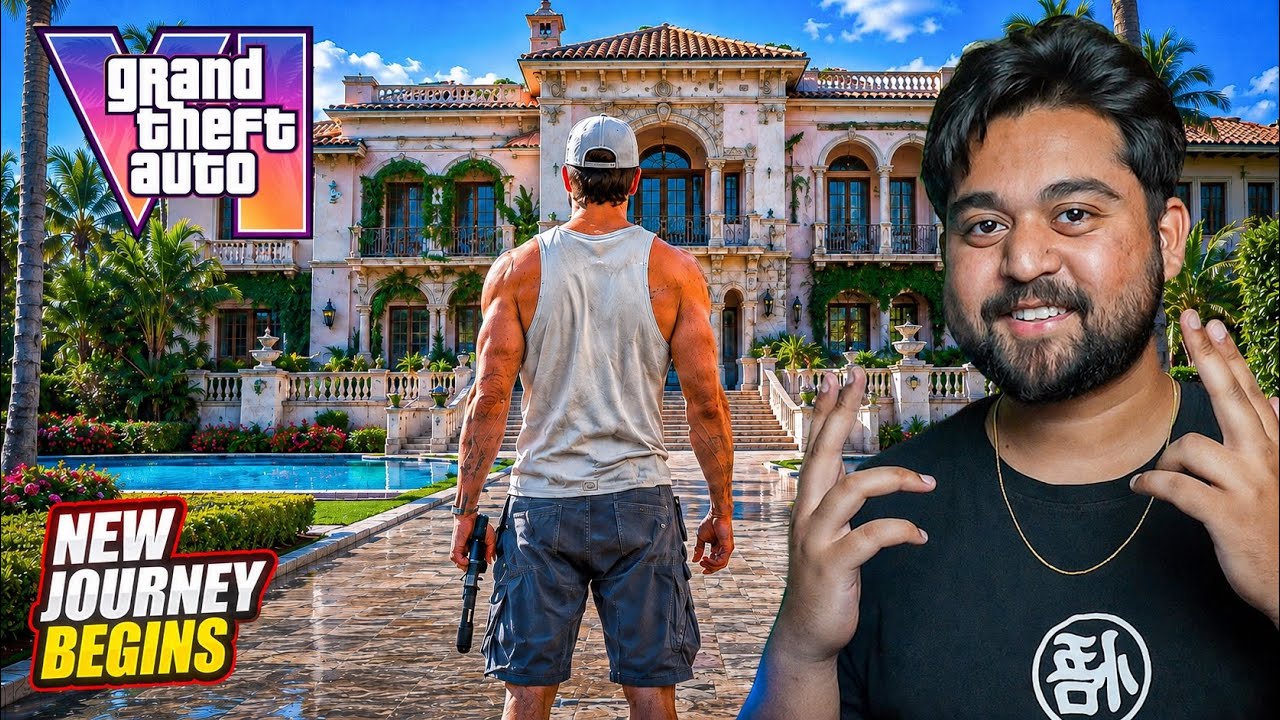 Welcome To Vice City! 🌴 Exploring The Biggest Mansion In Gta 6