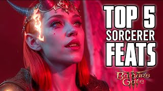 TOP 5 FEATS for Sorcerer/ Baldur's Gate 3/ Larian Studios