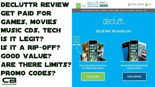 Decluttr Review - Get Paid For Games, Movies, Music Cds & Tech. Is It Legit? Good Value? Promos?