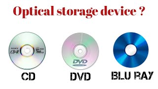 Optical storage device CD DVD Blu ray meaning in Hindi