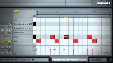 UK Funky | Ableton Live Tutorial - Drum Programming Basics
