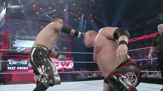 WWE ECW Brothers Of Destruction vs John Morrison \& The Miz April 15 2008