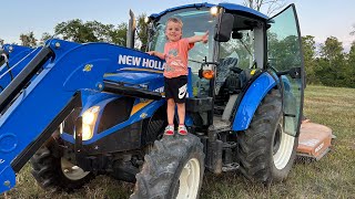 Little Boy Enjoy The Outdoors Instead of Electronics 