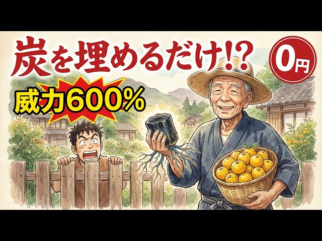 90歳農家の秘密！肥料0円で柚子を爆発的に育てる裏技 #柚子 #家庭菜園