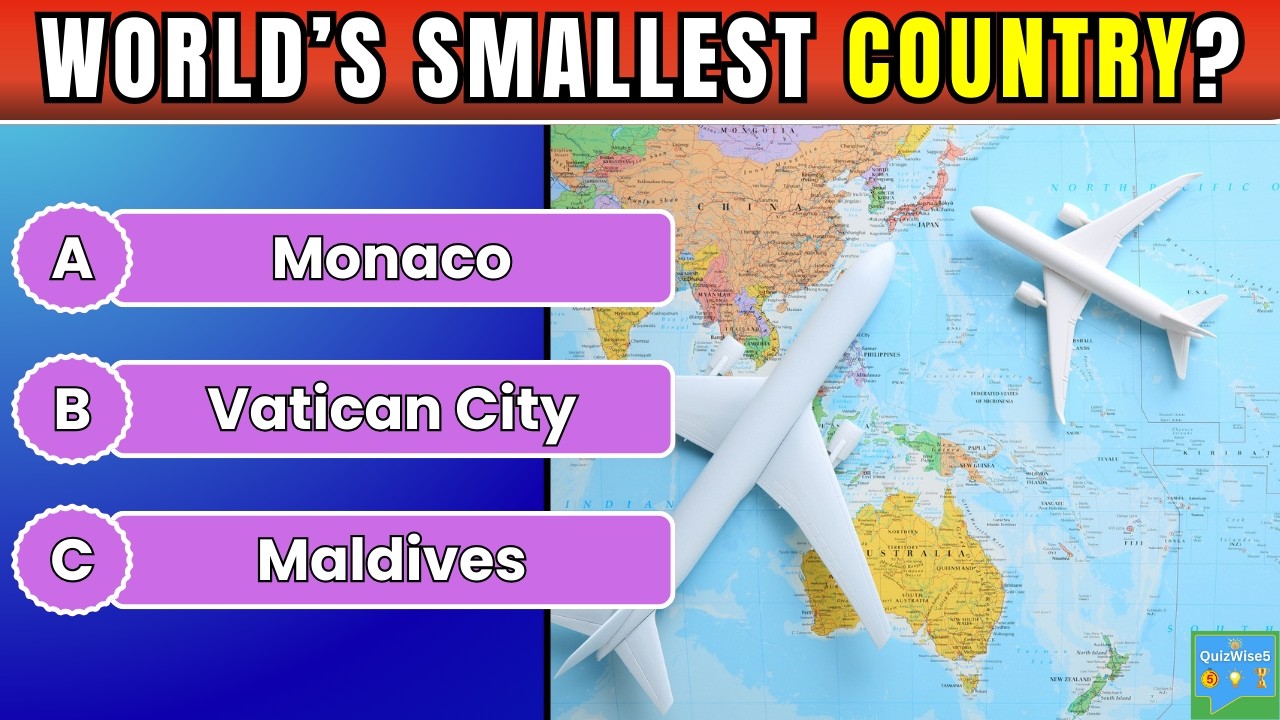 🌍 Ultimate Geography Quiz Challenge | Can You Answer These World Questions? 🤔