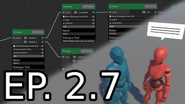 Unity Dialogue Editor Tutorial made with graph view Part 2.7 - Nodes