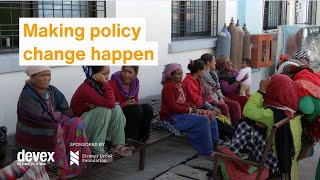 Nepals Journey Toward Mms Making Policy Change Happen