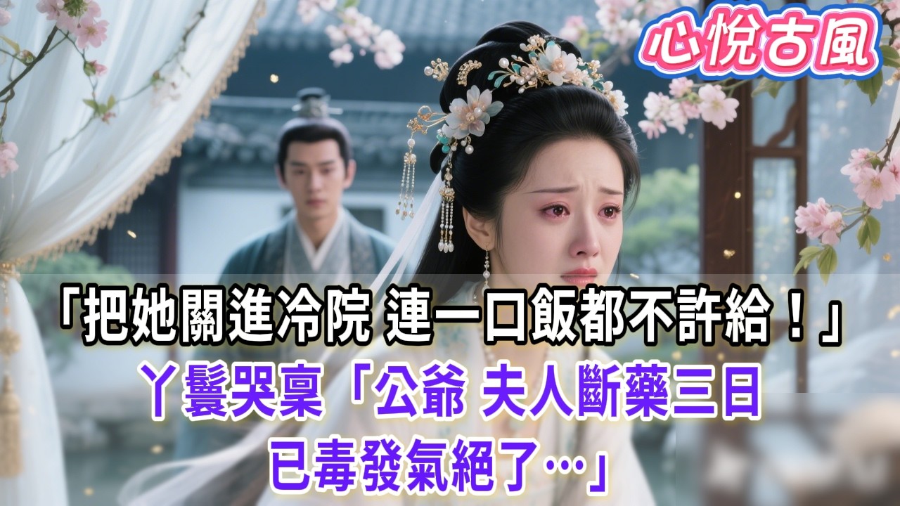 【一口氣看完】「把她關進冷院 連一口飯都不許給！」丫鬟哭稟：「公爺，夫人斷藥三日已毒發氣絕了…」#古言#小説#古風#故事#爽文#大女主#完結