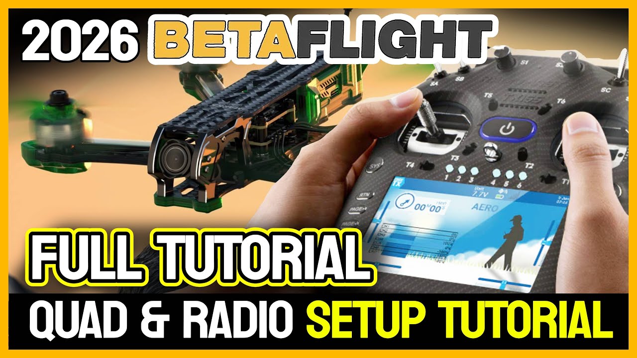 Как настроить Betaflight | Квадрокоптер и радиоуправление | 2026