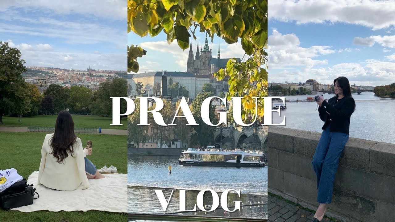 vlog. 프라하 브이로그. 신혼여행으로 프라하를 택한 ENFJ 정보 영상〰️💛