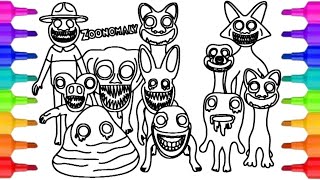 ZOONOMALY New Coloring page How to Color all Bosses and Monsters by Drawing 785 views 6 days ago 9 minutes, 21 seconds