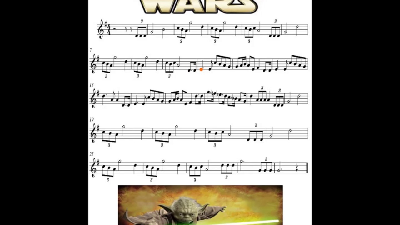 Colonna sonora di Star Wars Spartiti