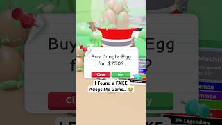 I Found a FAKE Adopt Me Game… 😭 #roblox #adoptme