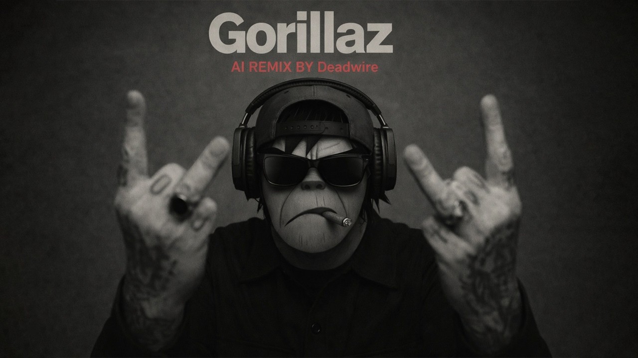 Psycho Pulp Fiction – Psycho Album Mix - Gorillaz Inspired AI Remix | Trip-Hop, Alt Hip-Hop