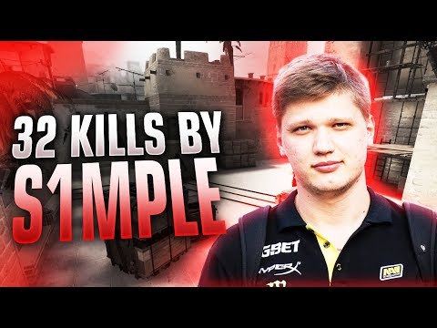 CS:GO - s1mple 32 frags on Mirage @ FPL - CS:GO - s1mple 32 frags on Mirage @ FPL
