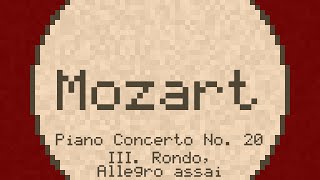 Piano Concerto No. 20: III. Rondo, Allegro assai - Mozart - ChipTune
