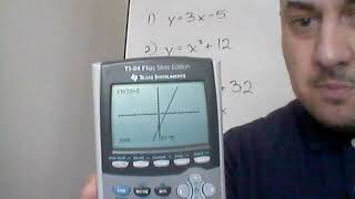 TI 83 / TI 84 Calculator Workshop Part 3: Graphing