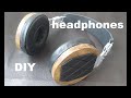 DIY headphones with leather inserts, part 3 final