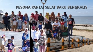 Pesona Pantai Selat Baru Bengkalis | Selat Baru Beach