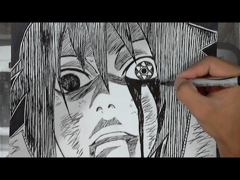 How To Draw Sasuke Uchiha Amaterasu