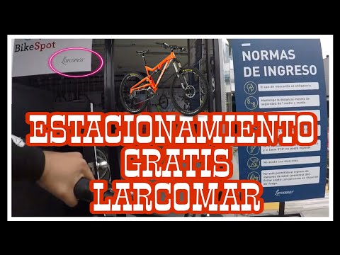 ESTACIONAMIENTO GRATIS❗PARA BICICLETAS EN LARCOMAR/ LOS PORTALES