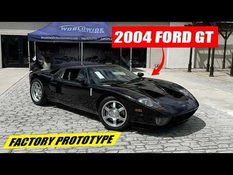 I Drove The Prototype Ford GT that SURVIVED destruction — Ford’s 200 MPH Trophy Car