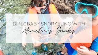 Diplobaby Snorkeling With Jacks In Miniloc, El Nido Reef