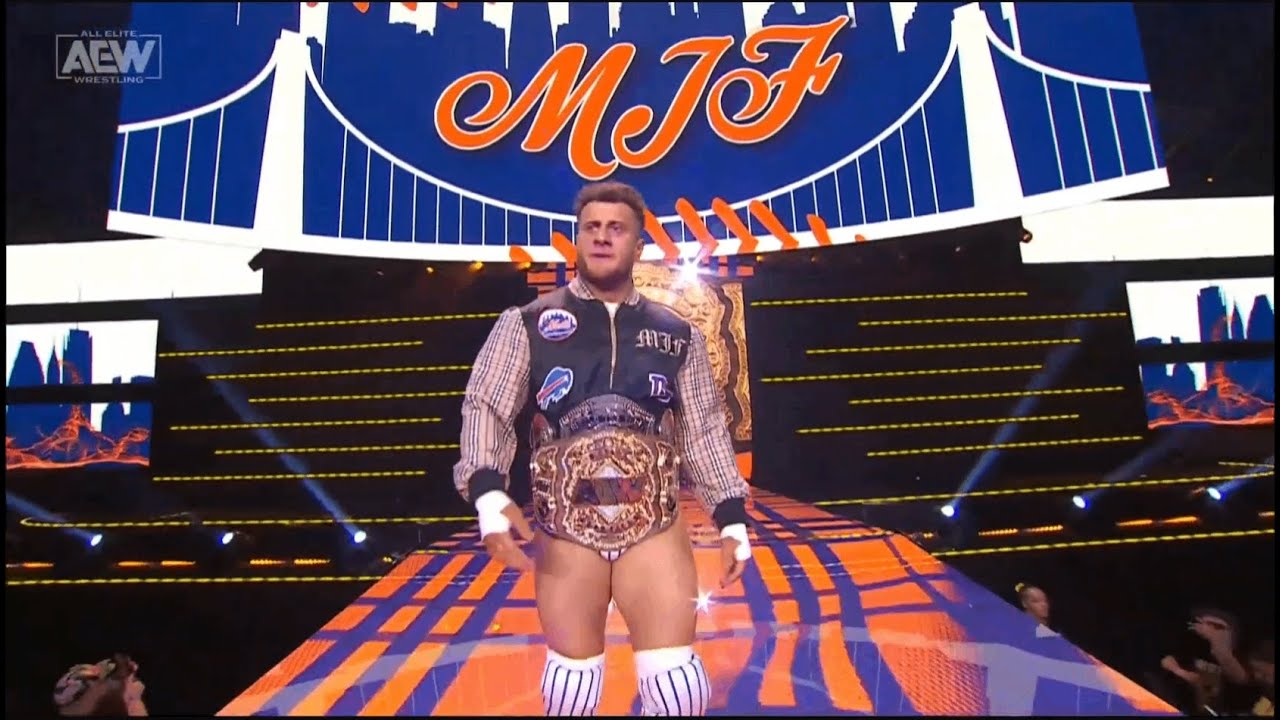 MJF Hometown Entrance AEW Dynamite GrandSlam