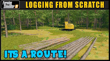 Making A Bush Road! - Logging From Scratch 57 - Farming Simulator 2019 - FDR Logging