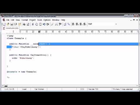 Beginner PHP Tutorial   195   Class Constructor   YouTube