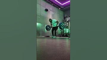 Pendlay Rows set 3/3 x 3reps (120, 130, 140kg video)
