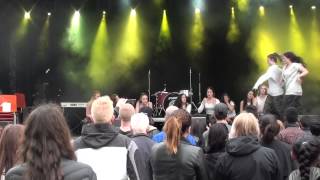 Dansuppvisning Avesta festivalen 2015, Qlturhuset/Dancehall show.