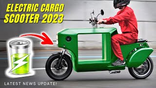 10 Battery-Powered Cargo Scooters &amp; Electric Trikes w/ Good Payload Capacity