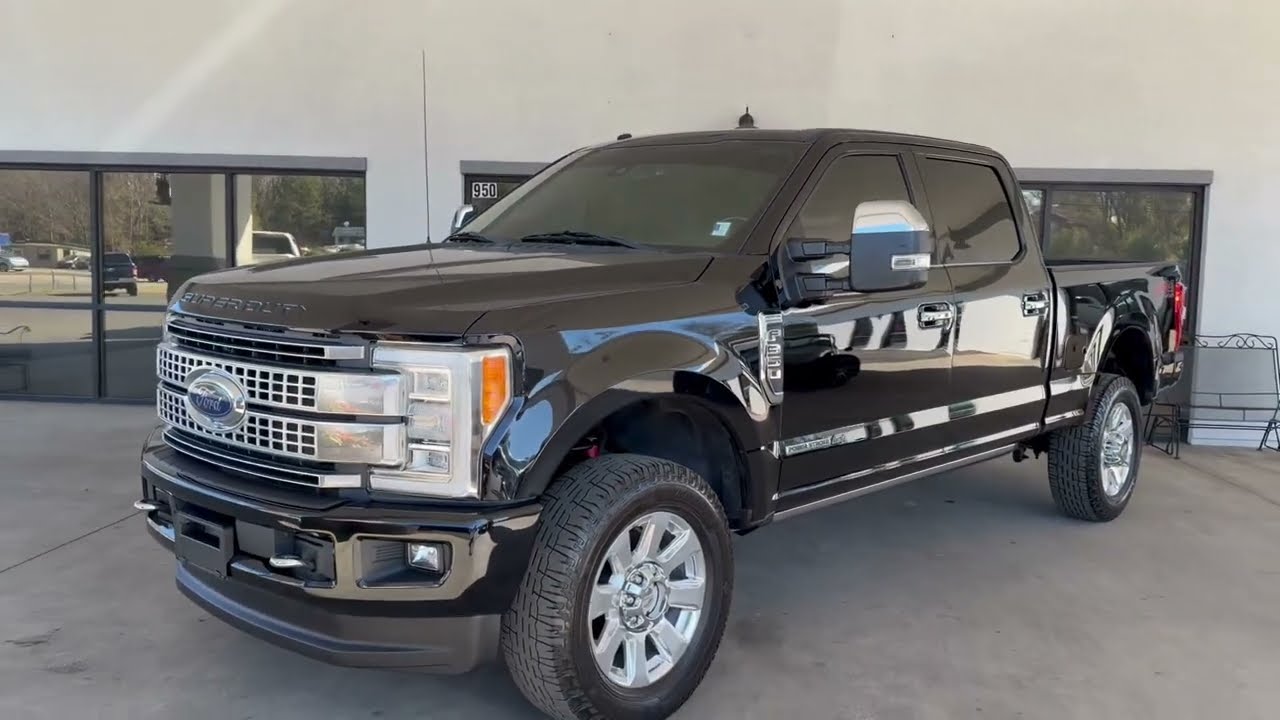 2017 Ford F-350SD Platinum