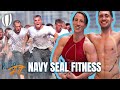 Intense NAVY SEAL fitness test with Kat Merchant