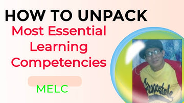 LDM2 module 2 / Slides for MELCs / What is  MELCs / how to unpack MELCs?