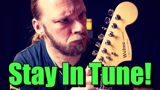 Guitar Not Staying In Tune? Try These 4 Hacks