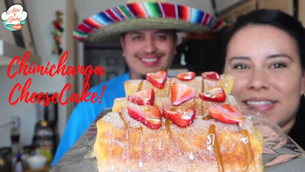 CHIMICHANGA CHEESECAKE! |RECETA
