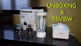 Panasonic Blender MX - KM 3070 Review \u0026 Tips