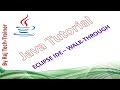 Java for Test Engineers - Eclipse IDE - Part2