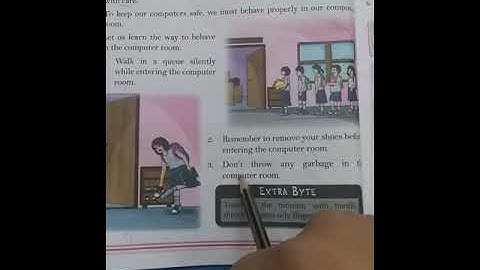 Class-2 Computer Chapter-3(Computer Lab Manners)Topic-Computer Lab Manner Explanation (Part-1)