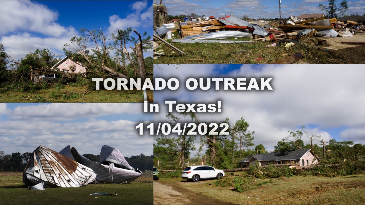 TORNADO OUTBREAK IN TEXAS - Significant Damage - 11/04/22 - YouTube