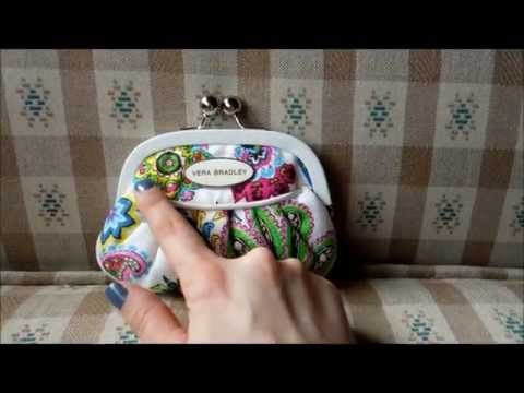 Vera Bradley Cute Kisslock Coin Review